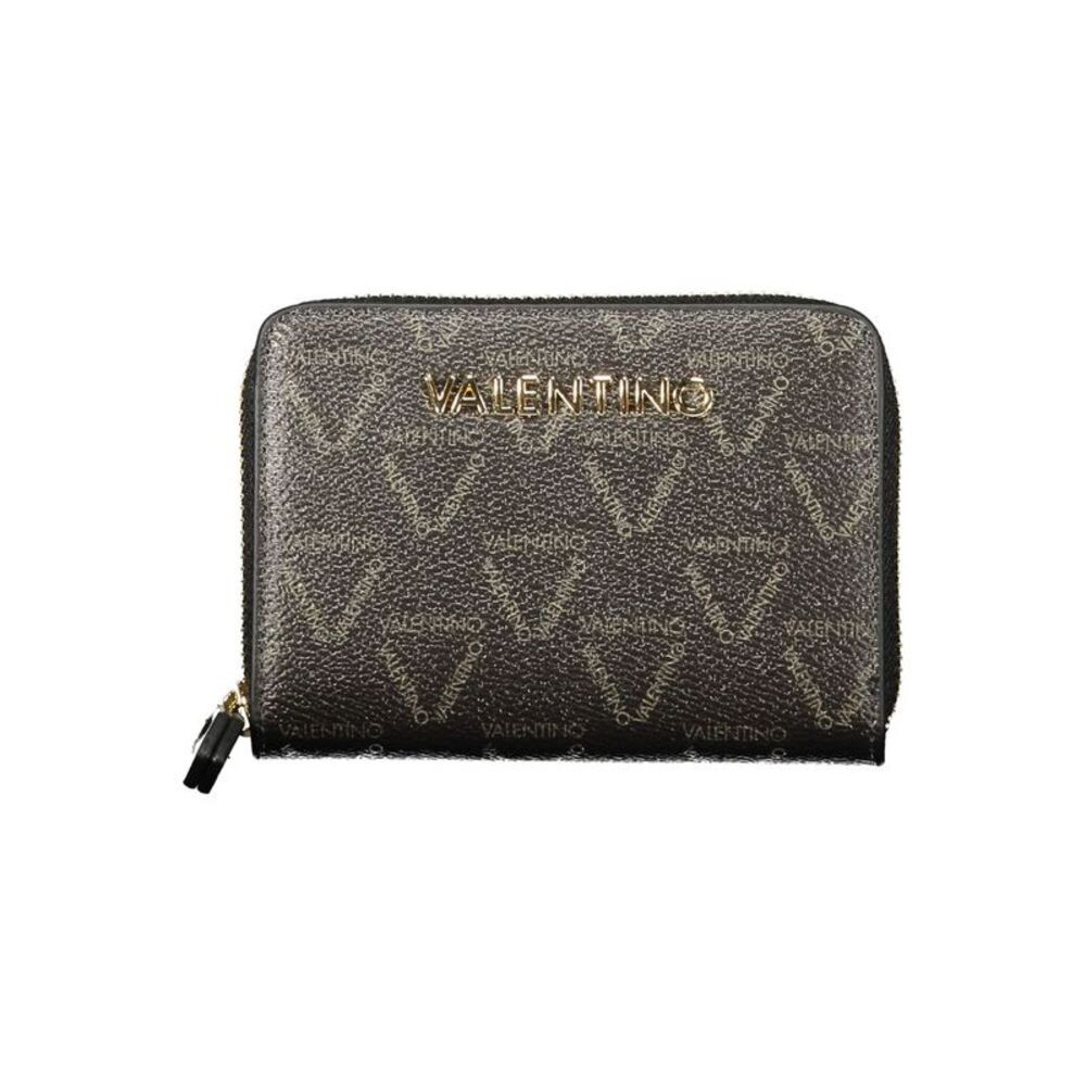Mario Valentino Black Polyurethane Women's Women's Wallet